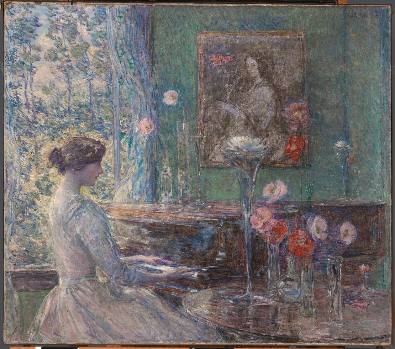 Improvisation av Childe Hassam