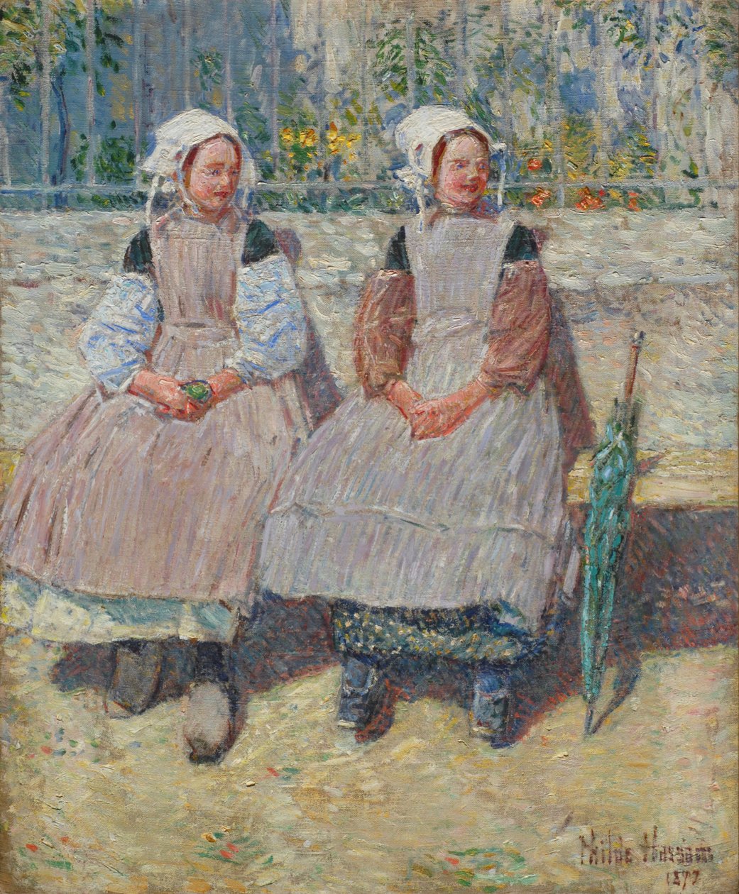 I solljuset av Childe Hassam
