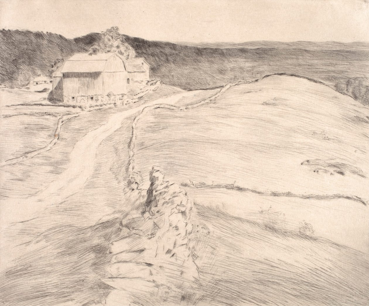 Long Ridge av Childe Hassam