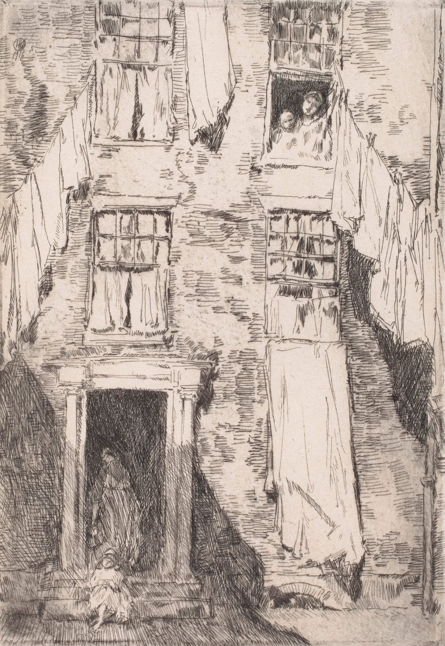 Madonnan från North End av Childe Hassam