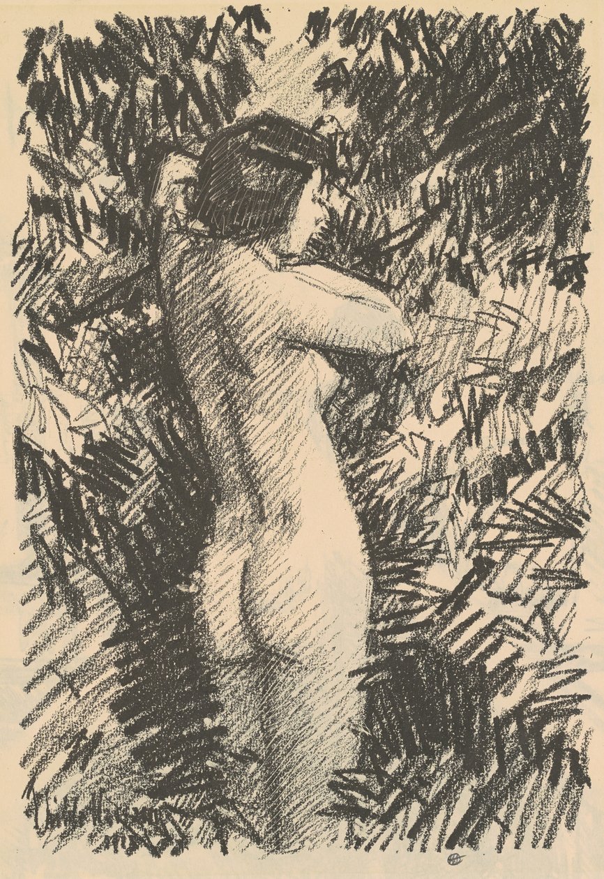 naken [raka] av Childe Hassam