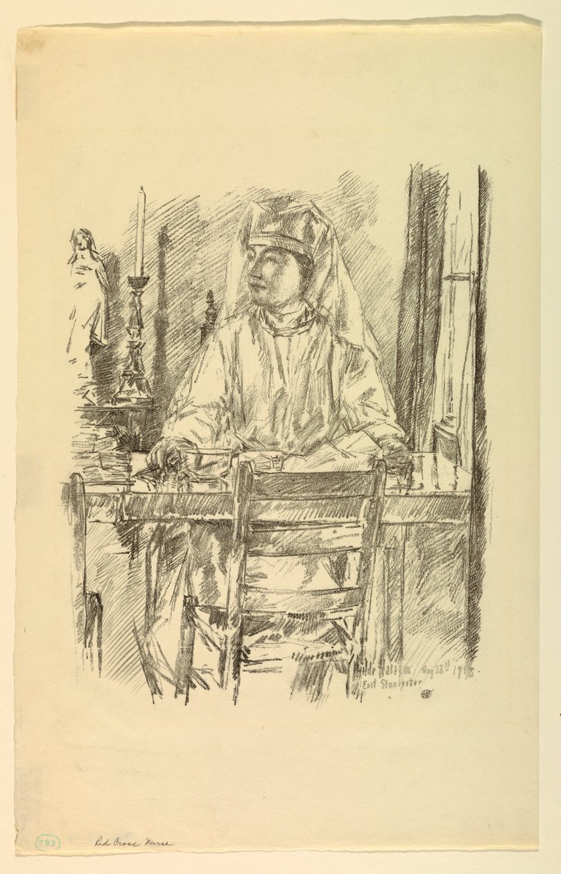 Röda Korsets sjuksköterska av Childe Hassam