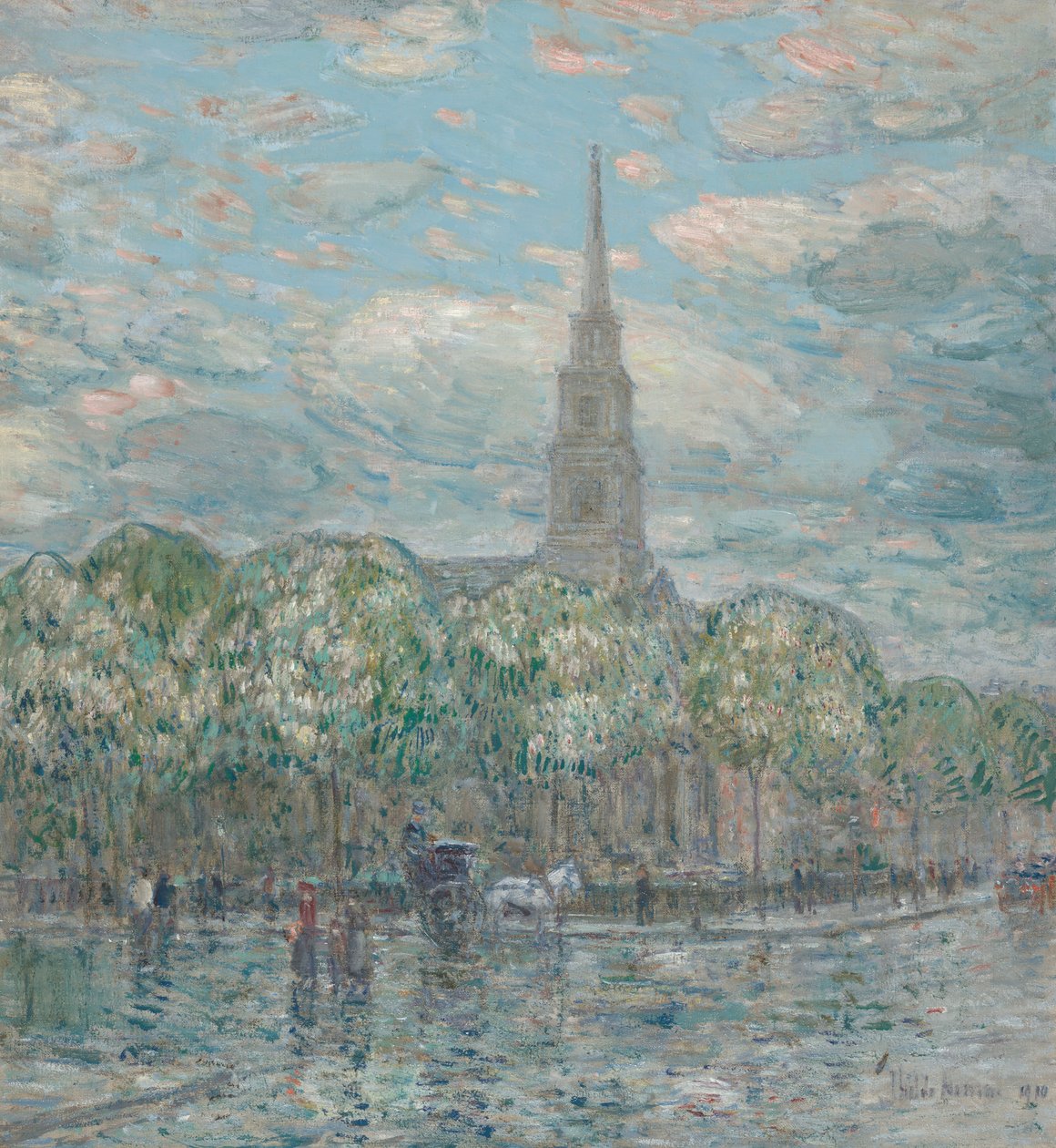 St Mark av Childe Hassam