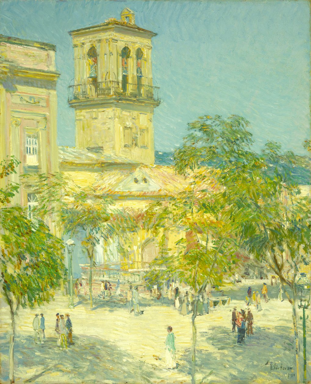 Den store kaptenens gata, Córdoba av Childe Hassam