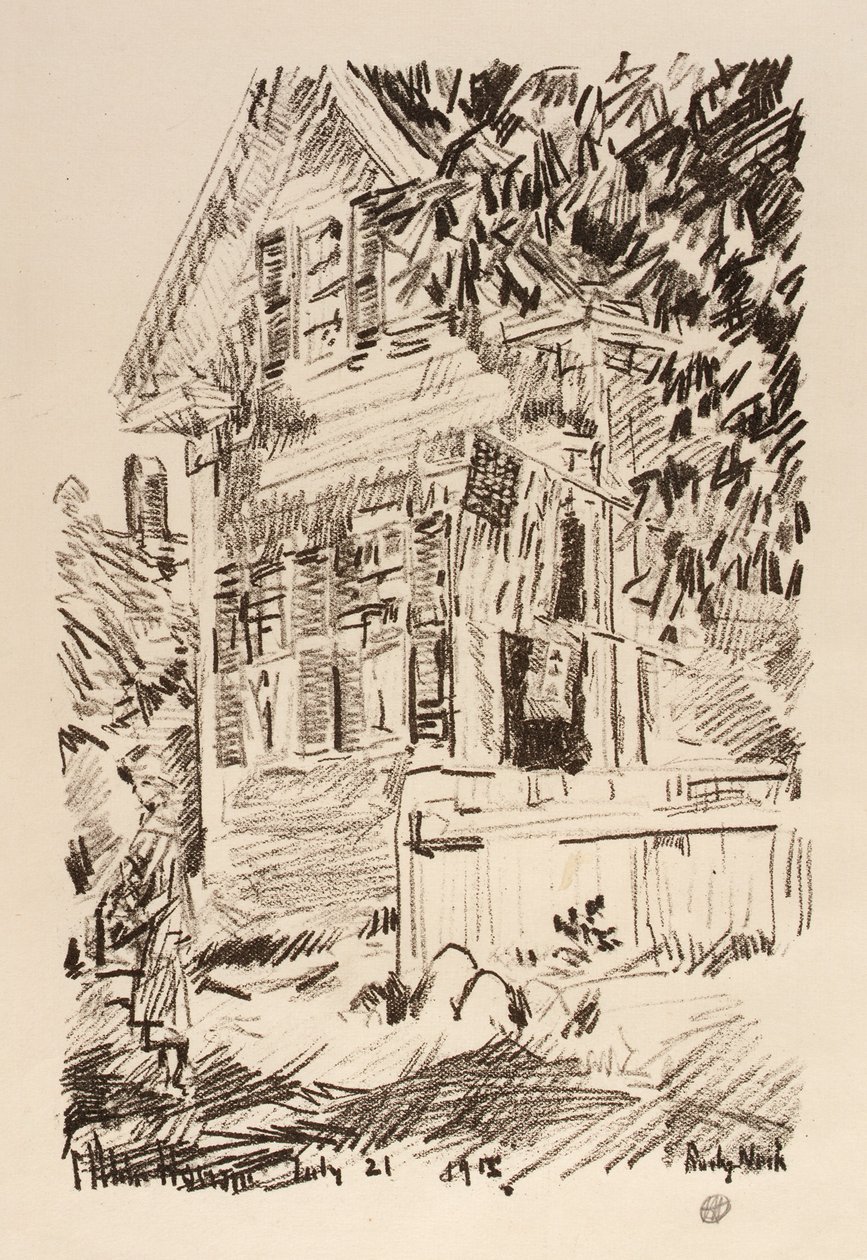 Serviceflaggan av Childe Hassam