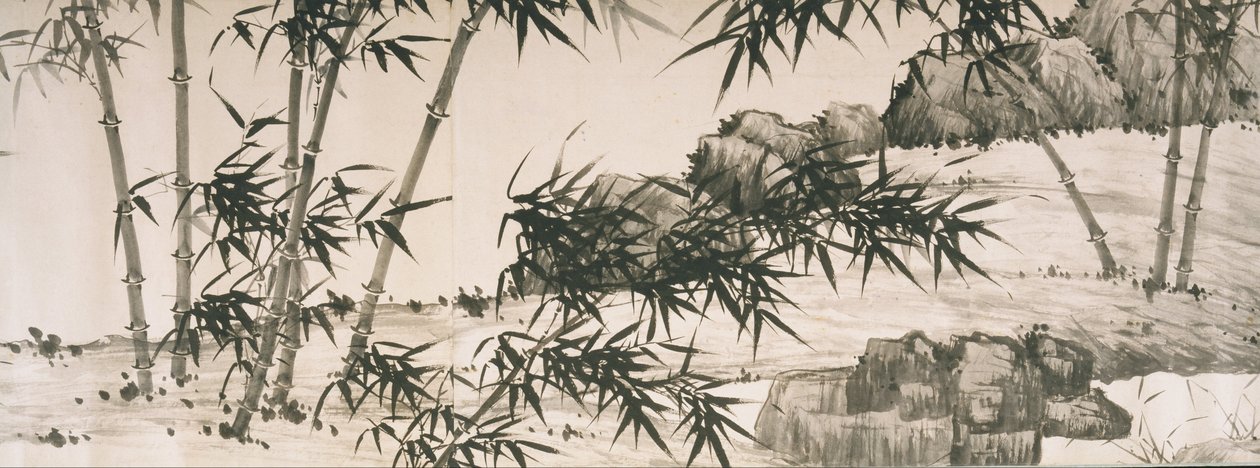 Bamboo under Spring Rain av Chinese Xia Chang
