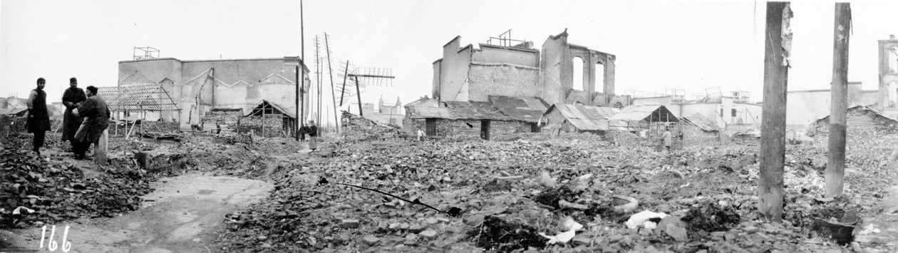 Hankow under revolutionen, 1911 av Chinese Photographer