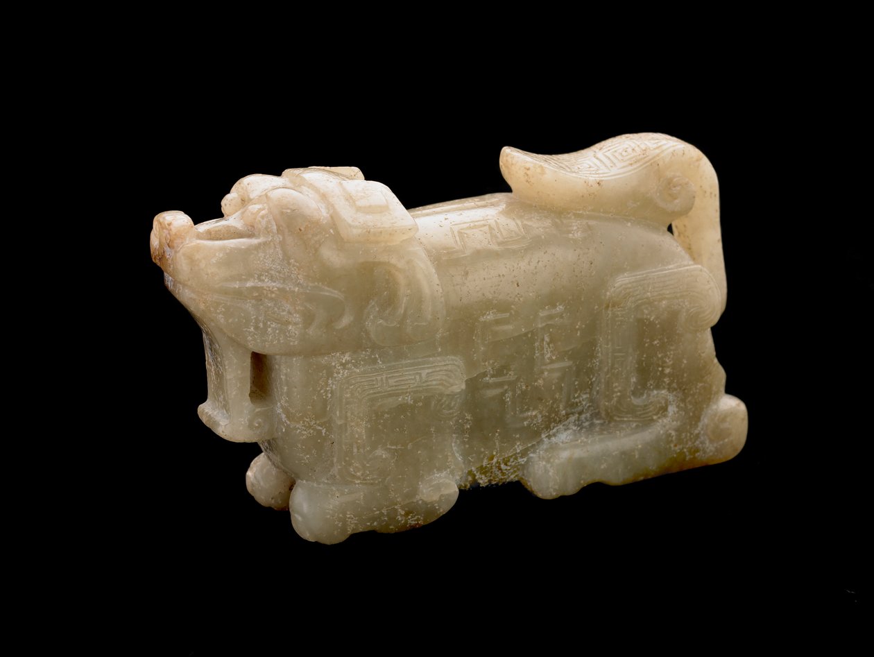 Djurliggande, 1700-1800 av Chinese School