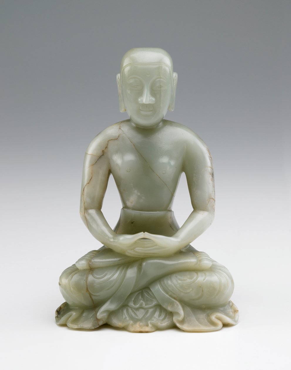 Snideri av Shakymuni Buddha som en asket, 1600-1700-talet av Chinese School