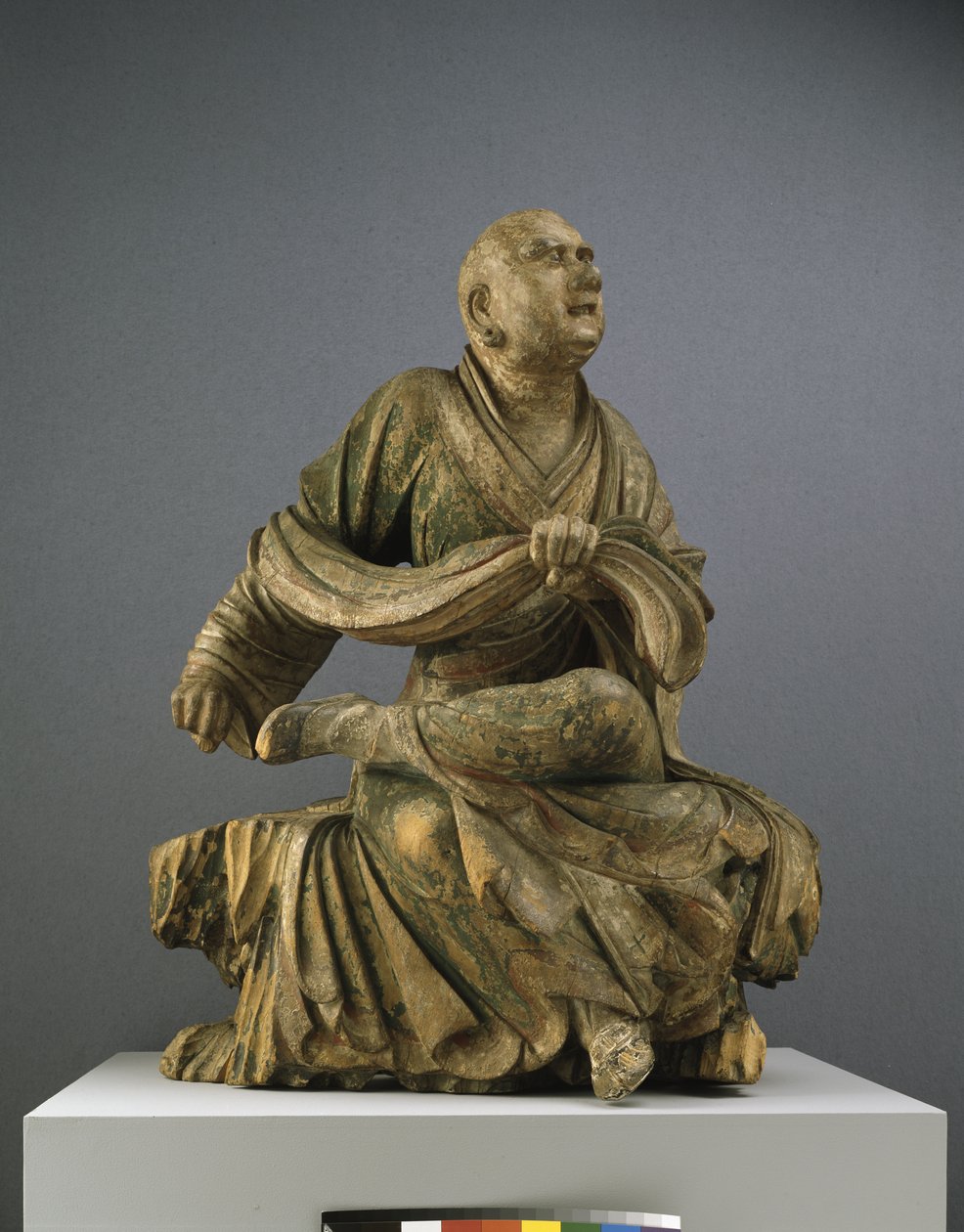 Dragon Tamer Luohan, ca 1300-talet av Chinese School