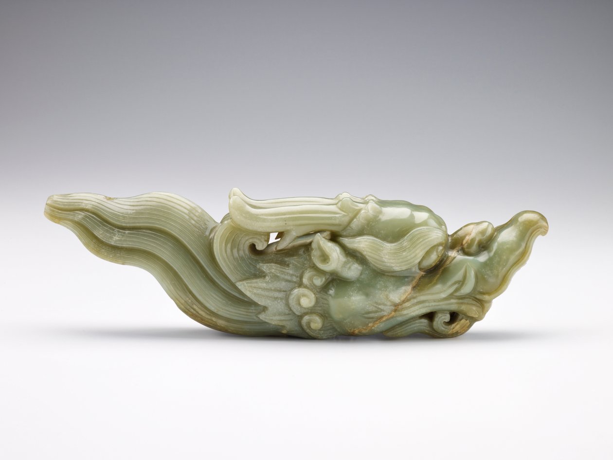Finial i form av ett drakhuvud, 1279-1368 av Chinese School