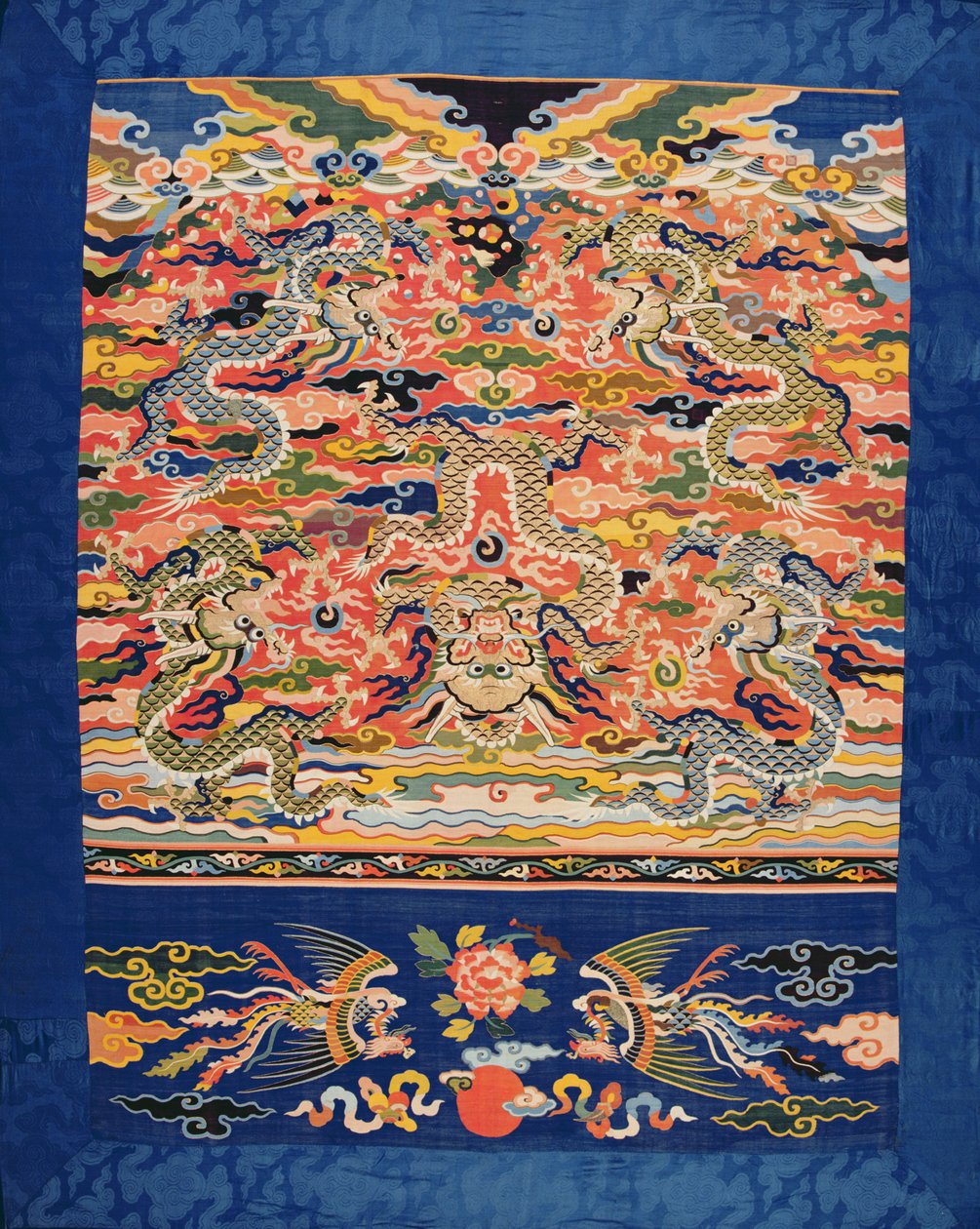 Femdrakar Kossu, Wanli-perioden, 1573-1619 (silke) av Chinese School