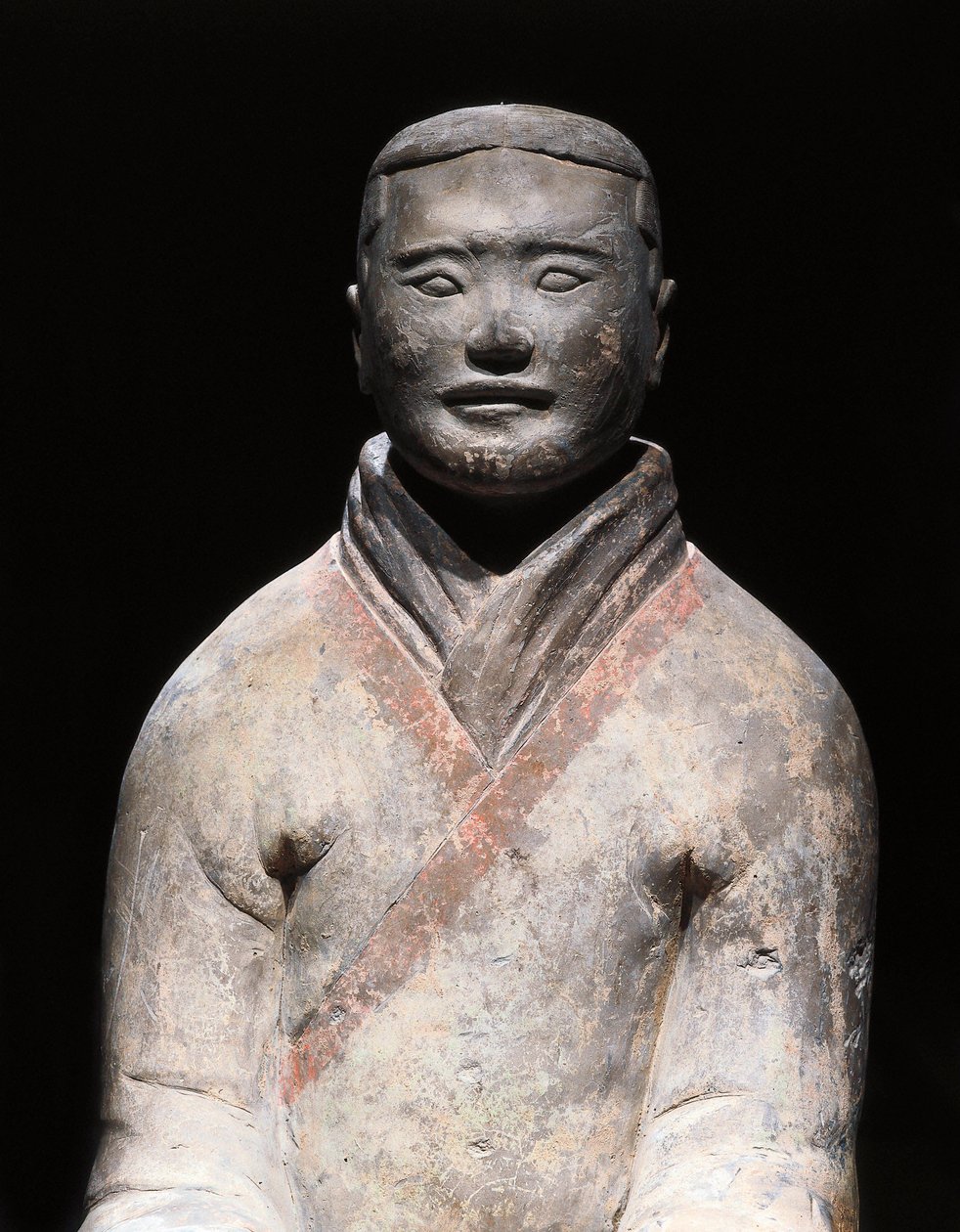 Stor krigare från Xian, mausoleet i Qin Shi Huang, Lintong-distriktet, Xi