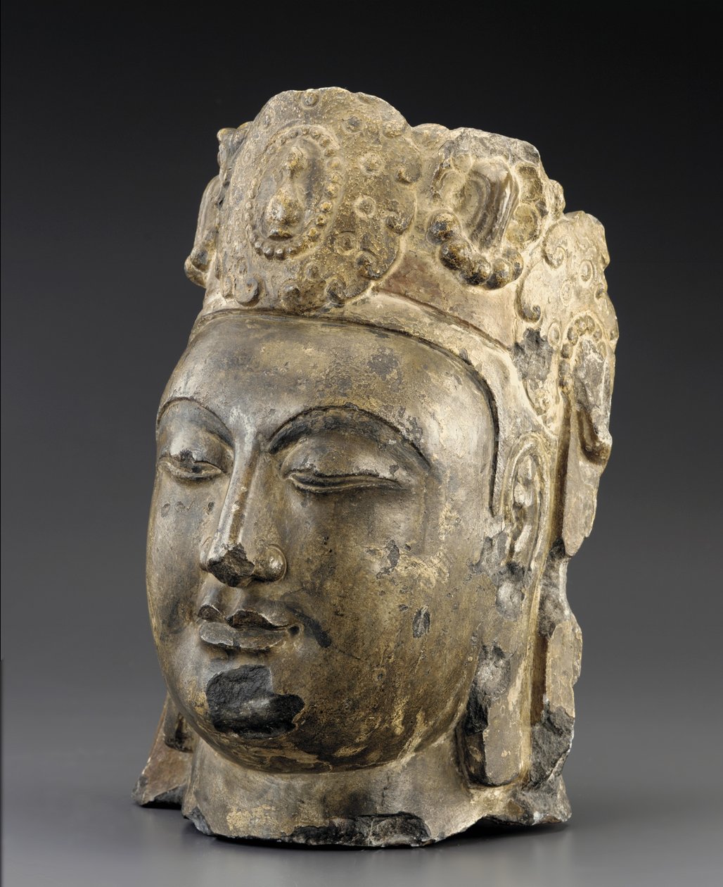 Chef för Bodhisattva Mahasthamaprapta (Ta-shih-chih) divisionsperiod, 550-577 av Chinese School