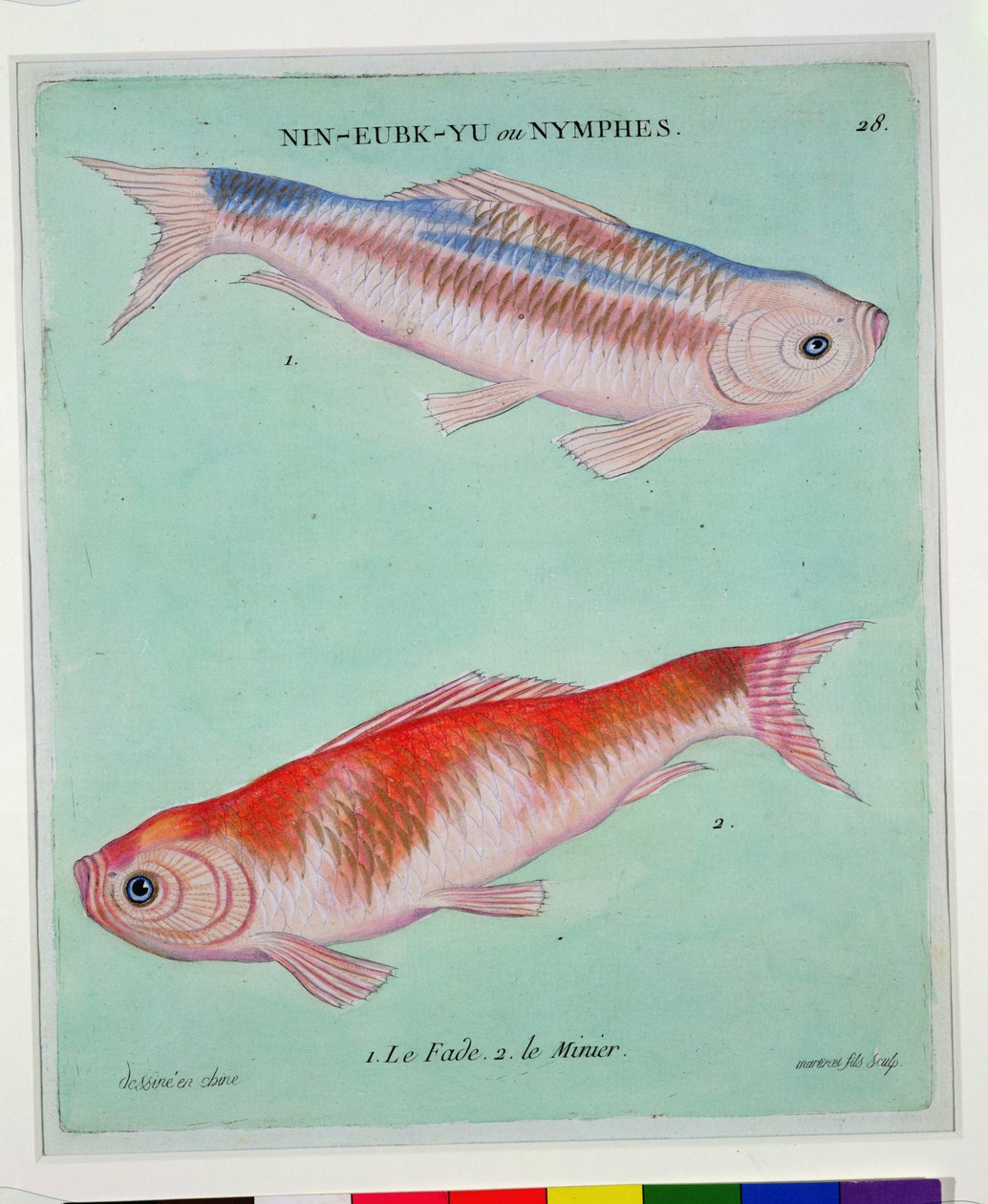 Le Fade, Le Minier, graverad av Francois Nicholas Martinet (1731-s.1796) (tryck) av Chinese School