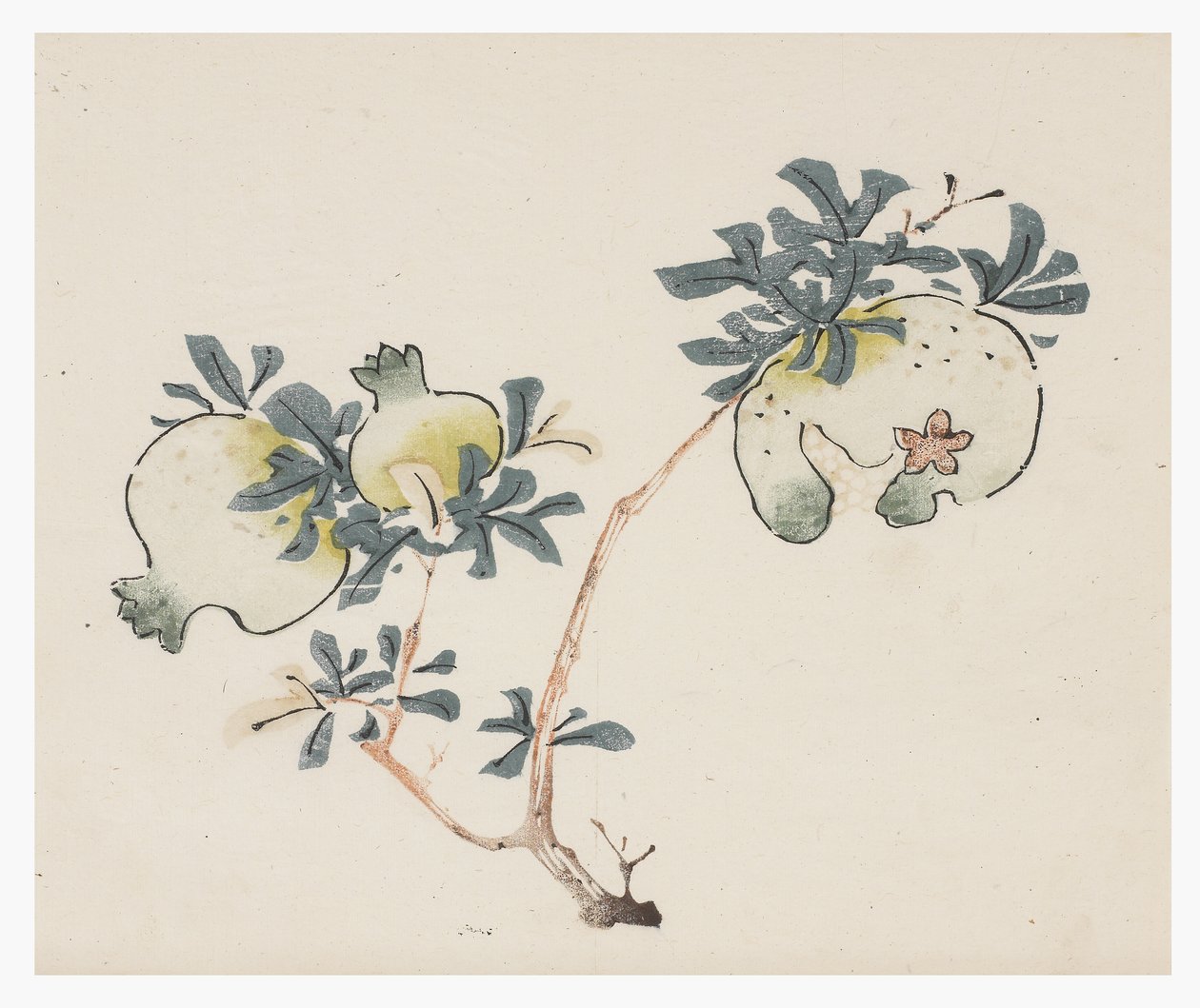 Tio bambuserier, 1700-tal av Chinese School