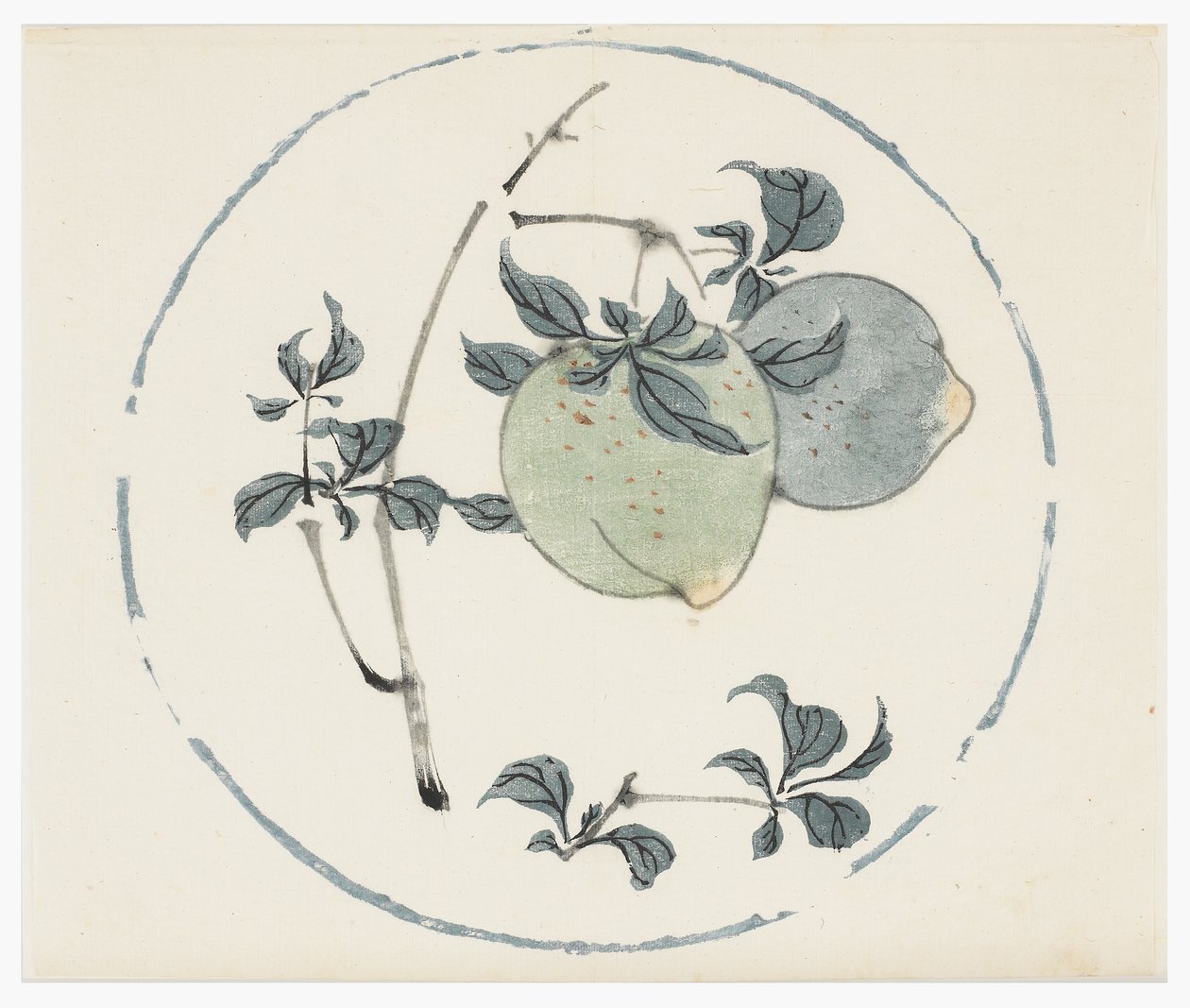 Tio bambuserier, 1700-tal av Chinese School