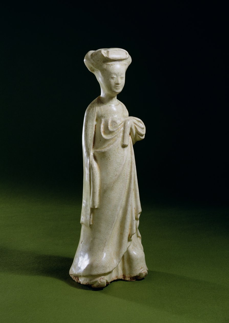 Gravfigur (keramik) av Chinese School