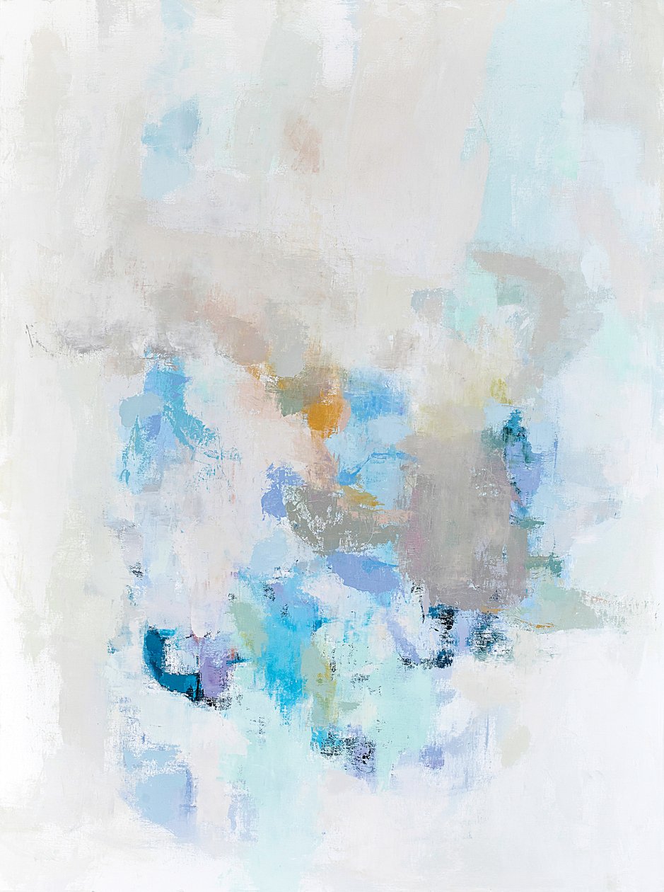 Abstrakt komposition, Vipassana-serien, 2019 av Ching Fun Tso