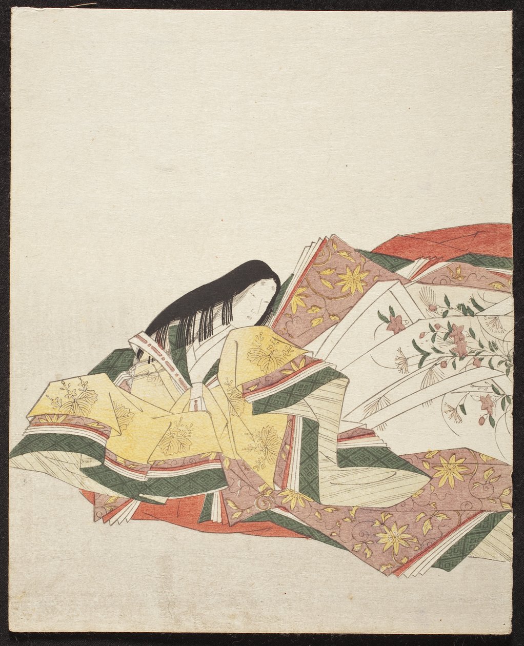 Poetissa av Chobunsai Eishi