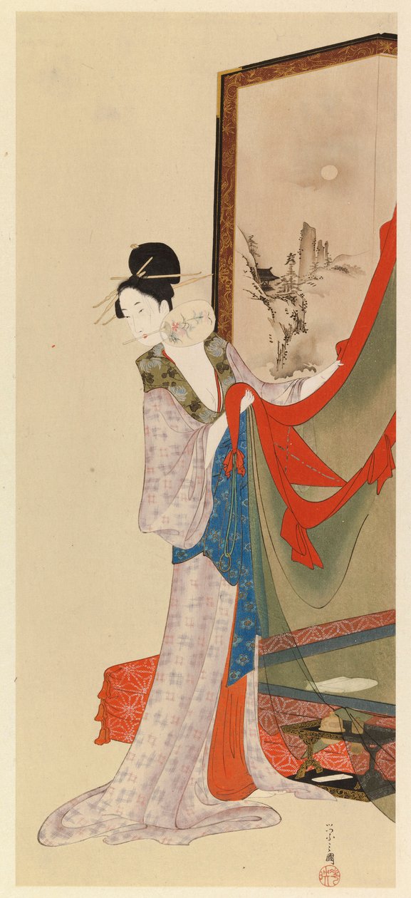 Utan titel av Chobunsai Eishi