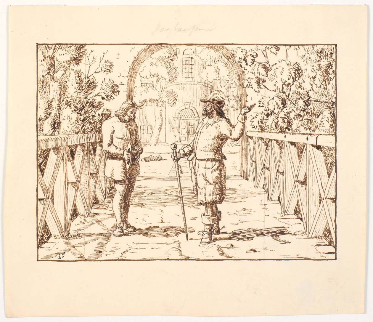 Illustration för St. St. Blicher, De tre heliga kvällarna av Christen Dalsgaard