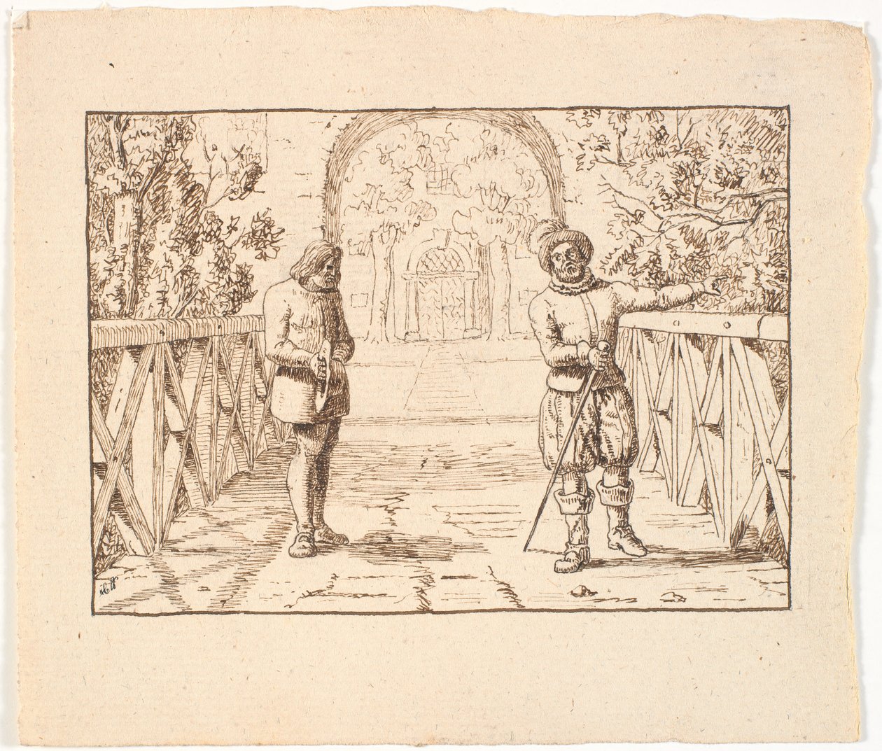 Illustration för St. St. Blicher, De tre heliga kvällarna av Christen Dalsgaard