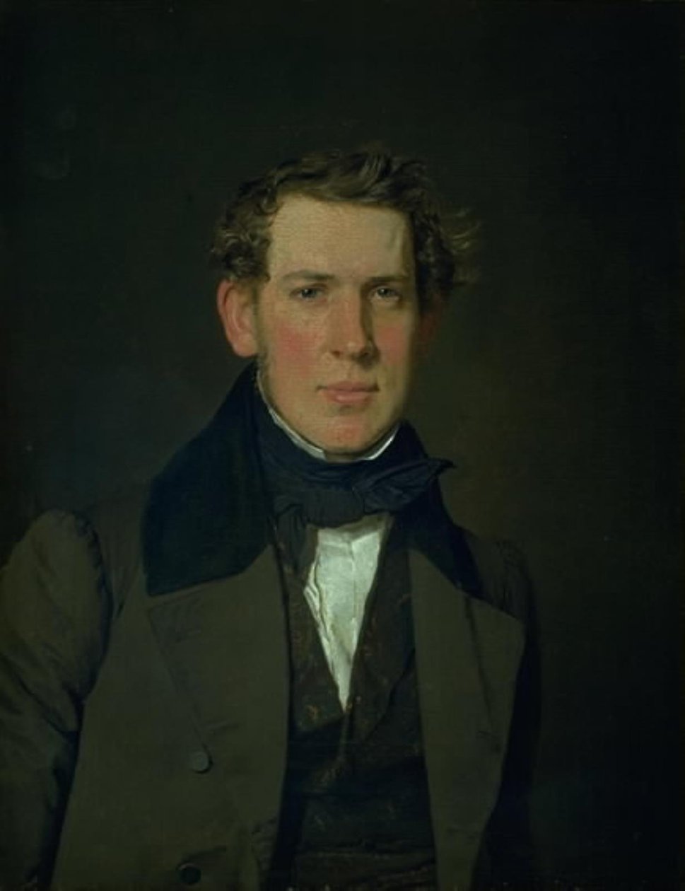 Porträtt av Carl Adolf Feilberg av Christen Købke