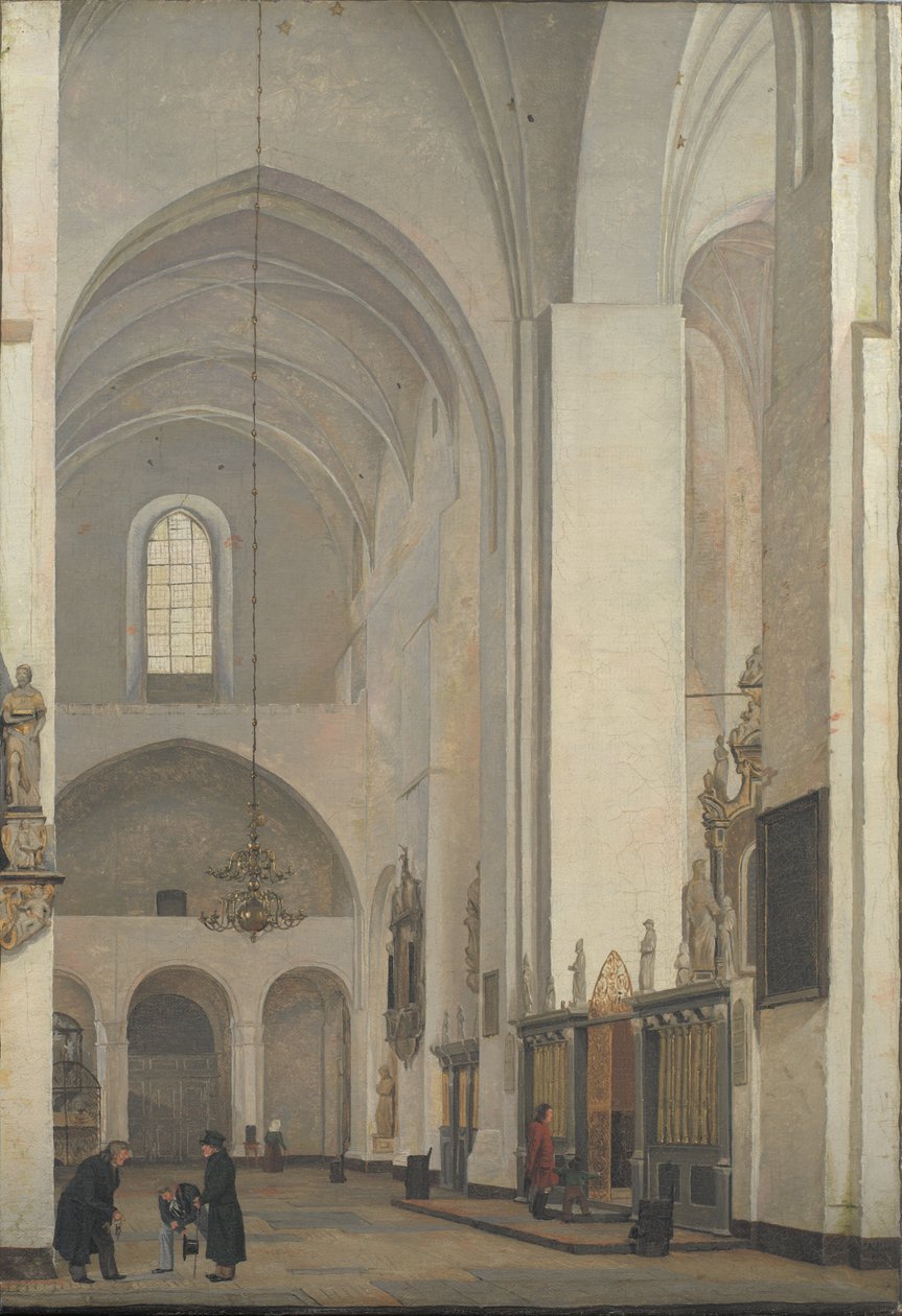 Transeptet i Århus domkyrka av Christen Schjellerup Kobke