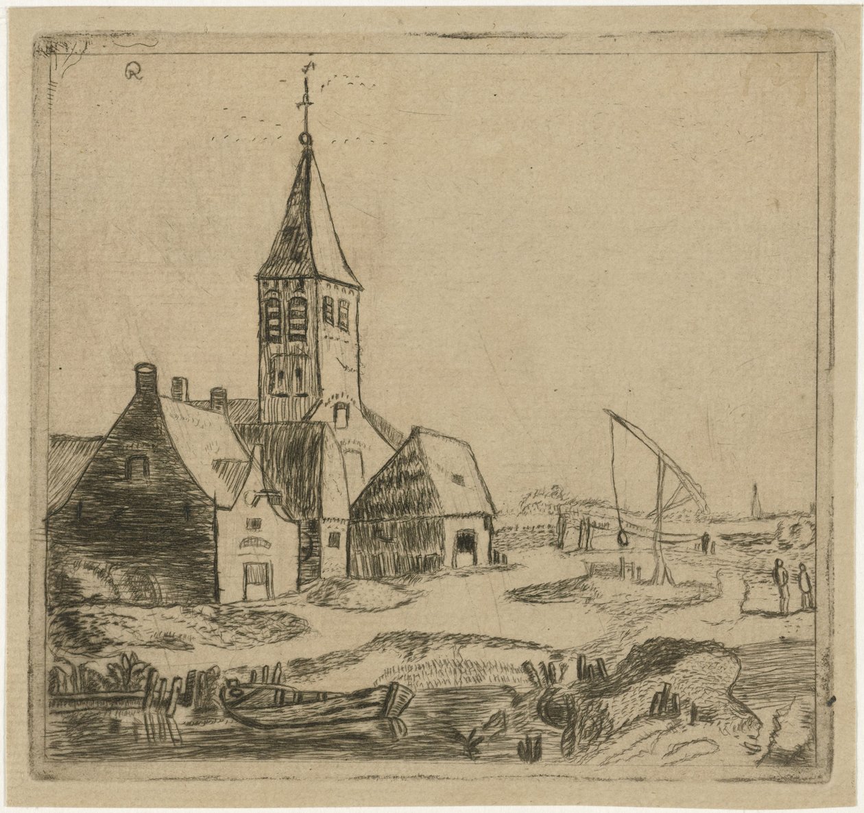 Bykyrka av Christiaan Friedrich Ruppe