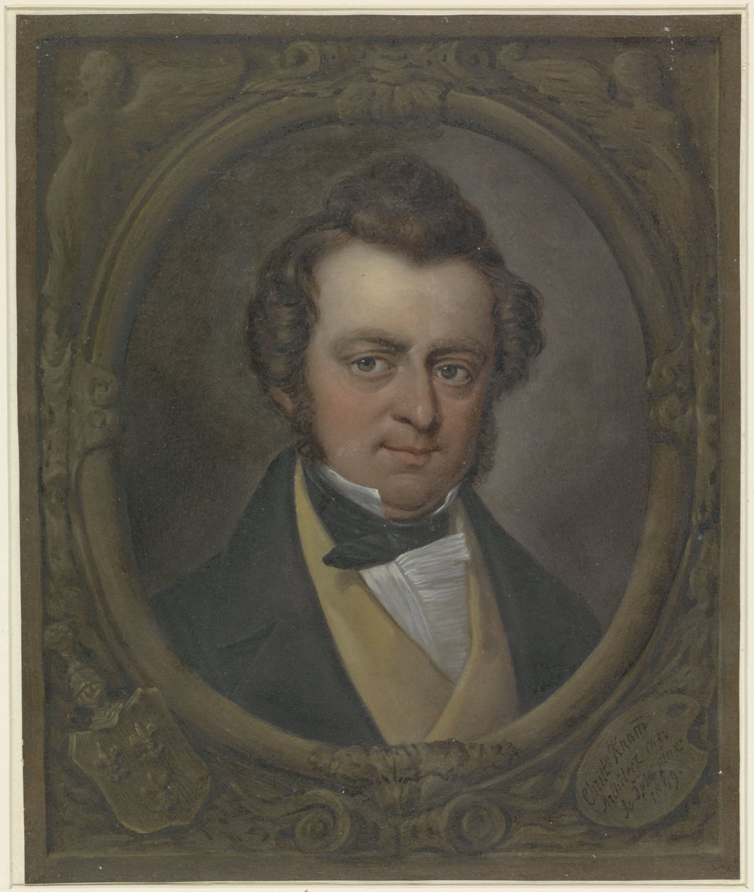Självporträtt av Christiaan Kramm