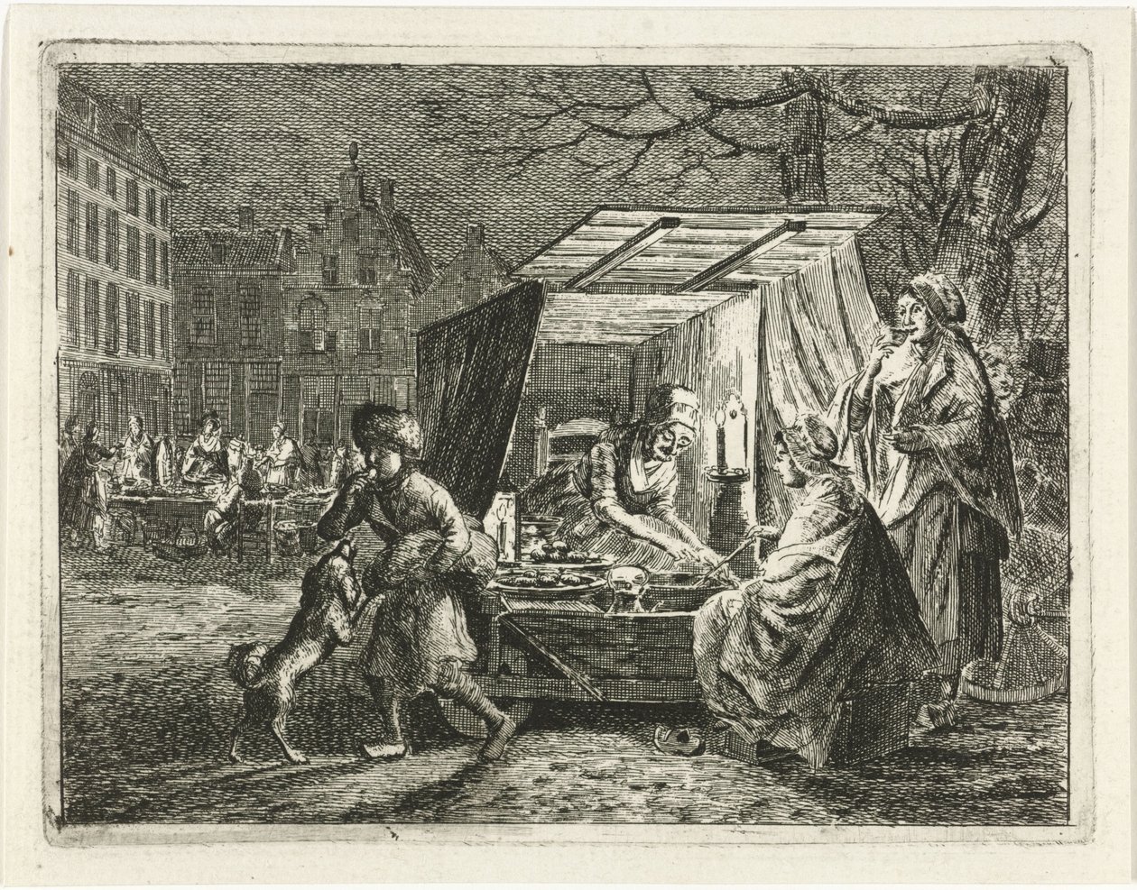 Oliebollen stå av Christiaan Meijer