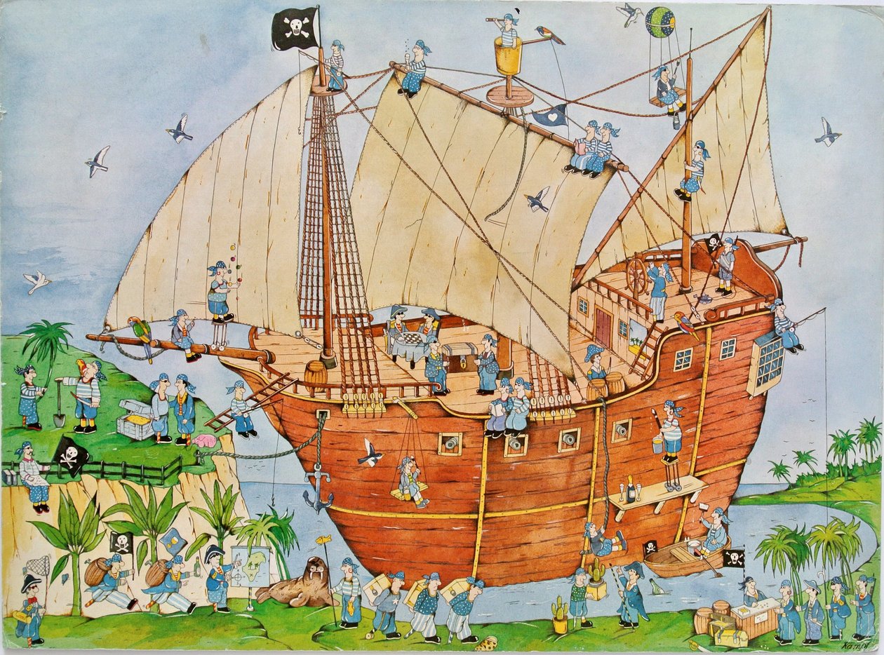Pirate Shipswed av Christian Kaempf