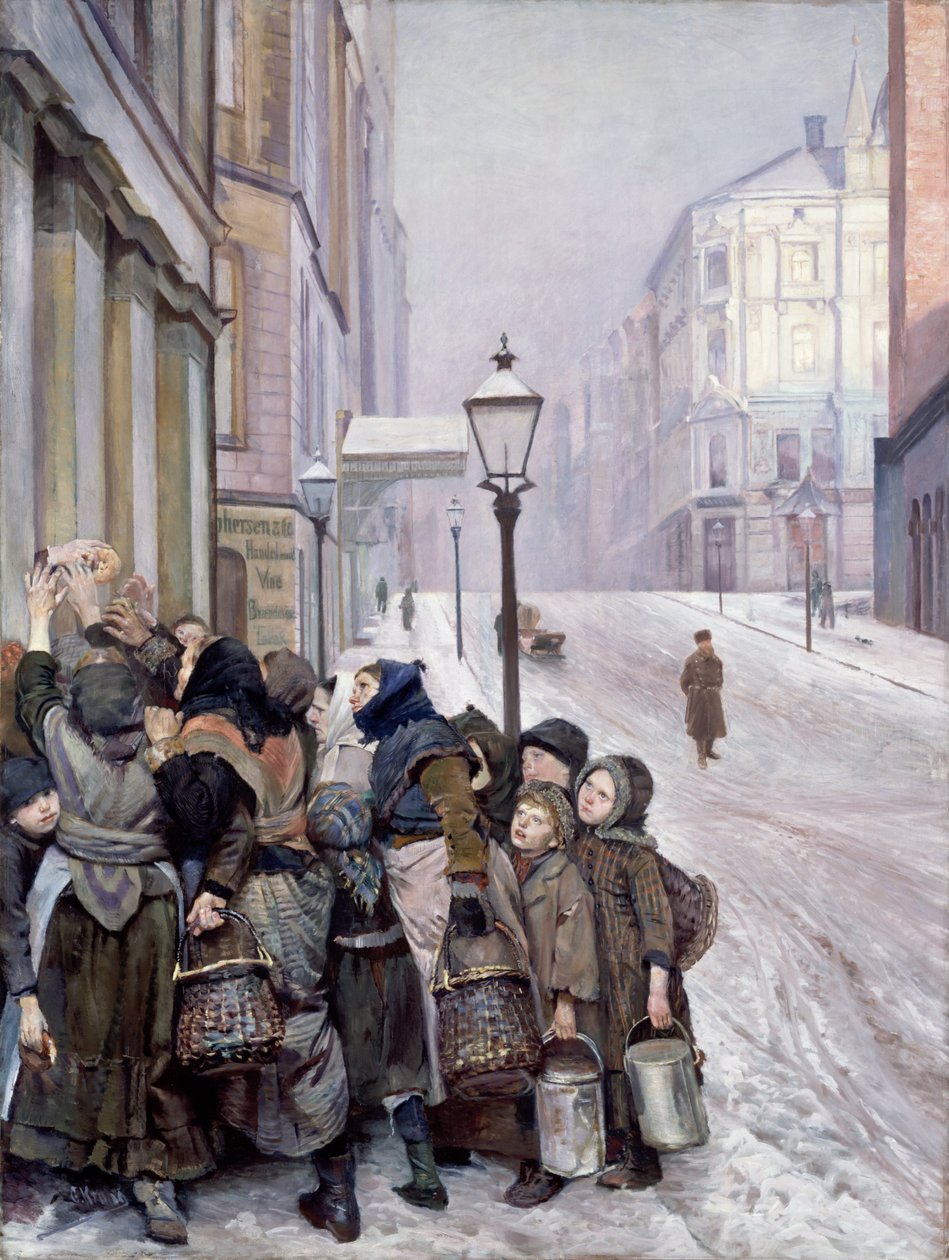 Kamp för överlevnad av Christian Krohg
