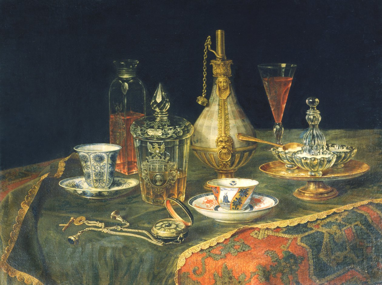 Bohemiska glas, koppar och en klocka av Christian Berentz