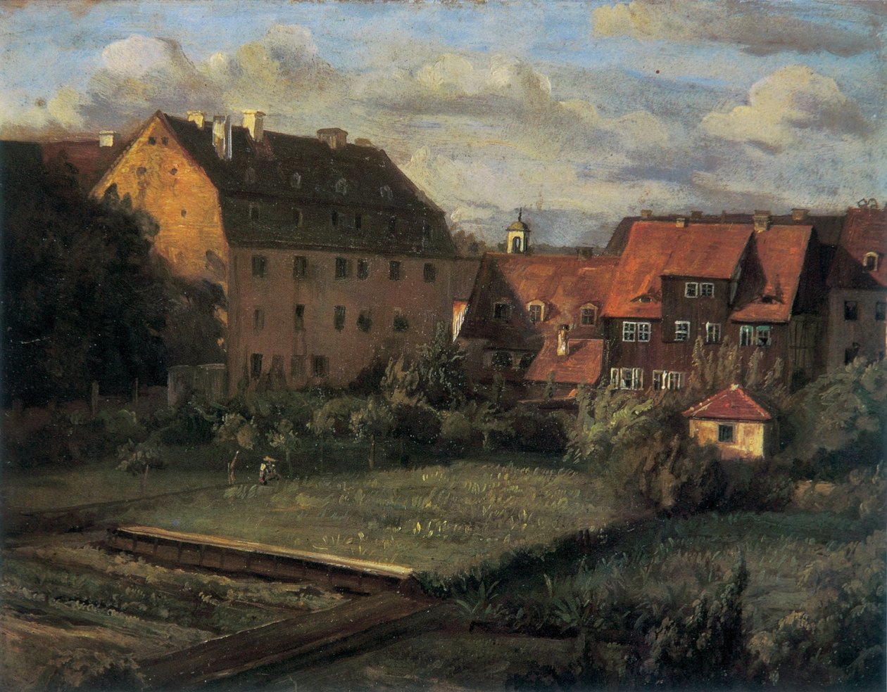 De röda husen av Christian Friedrich Gille