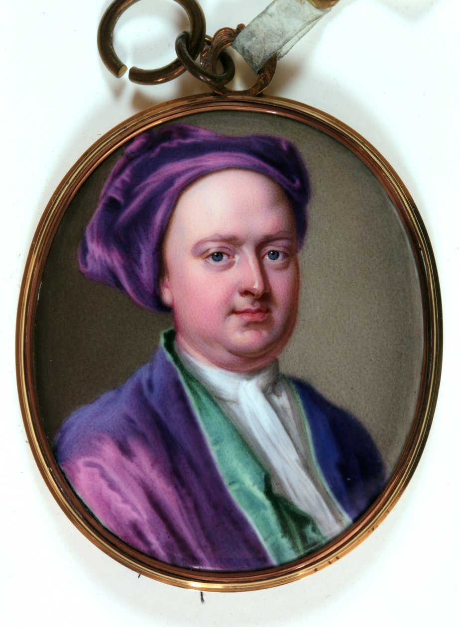Edward Lord Harley, 1719 (emalj) av Christian Friedrich Zincke