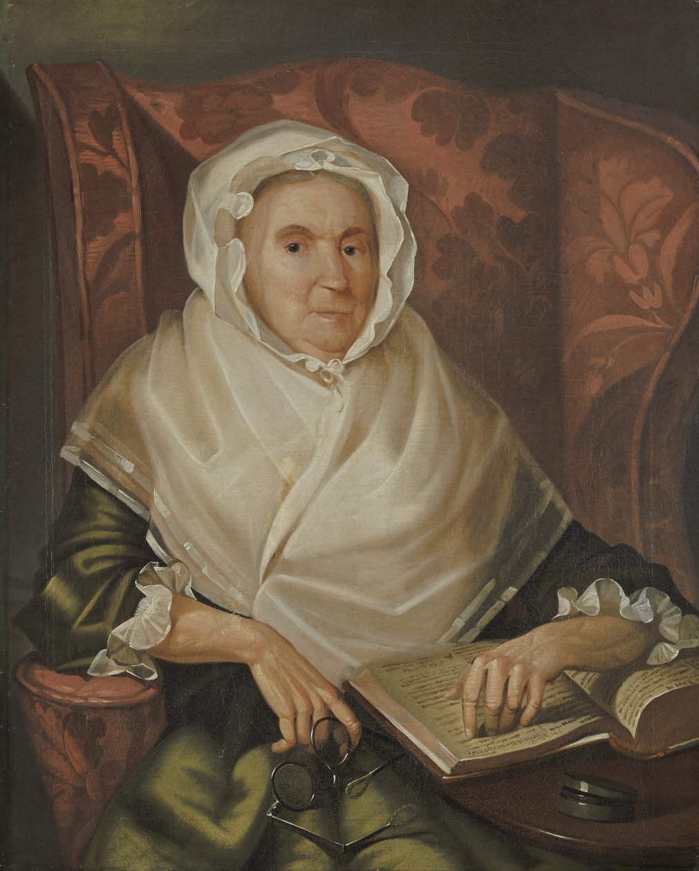 Porträtt av fru Nicholas Salisbury, 1789 av Christian Gullager
