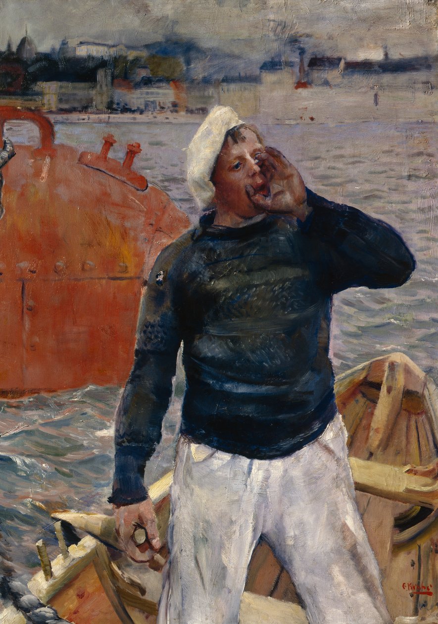 Dra in av Christian Krohg