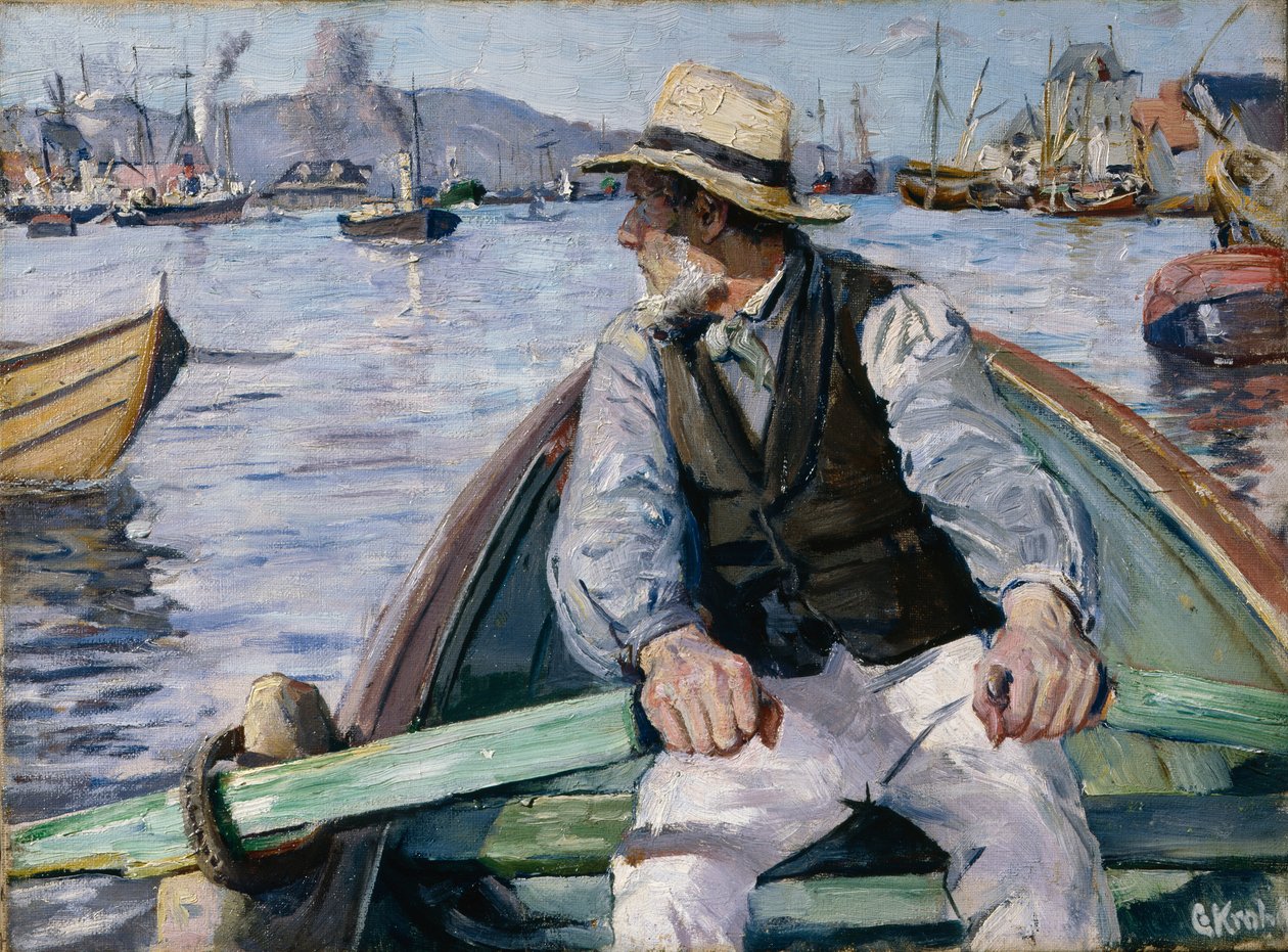Se fram emot, Bergenbukten av Christian Krohg