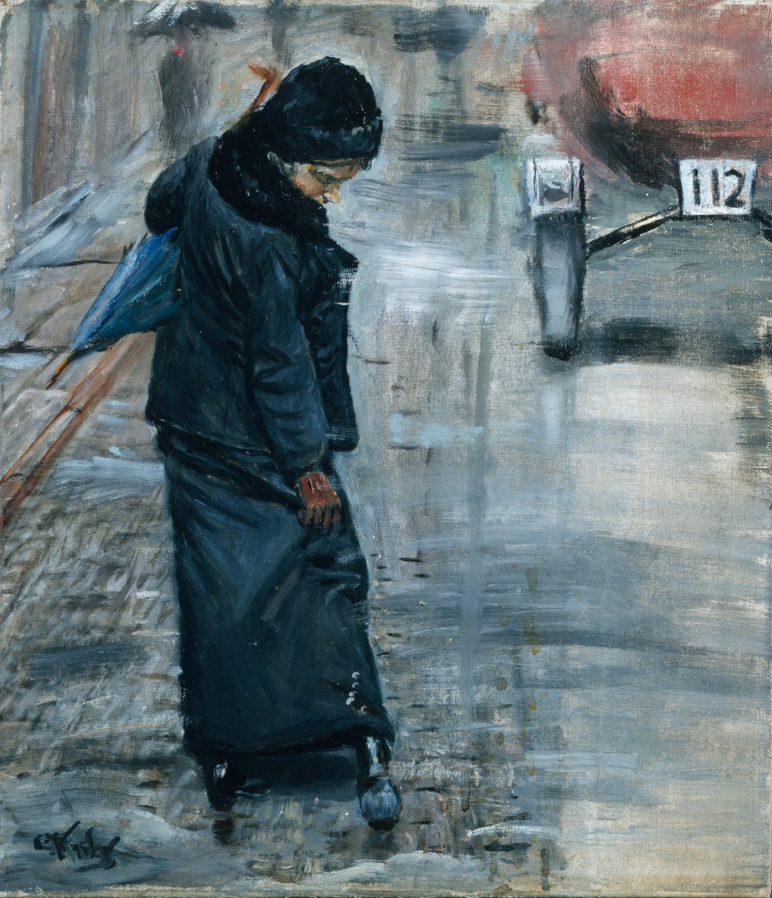 Lera stänk (målning) av Christian Krohg