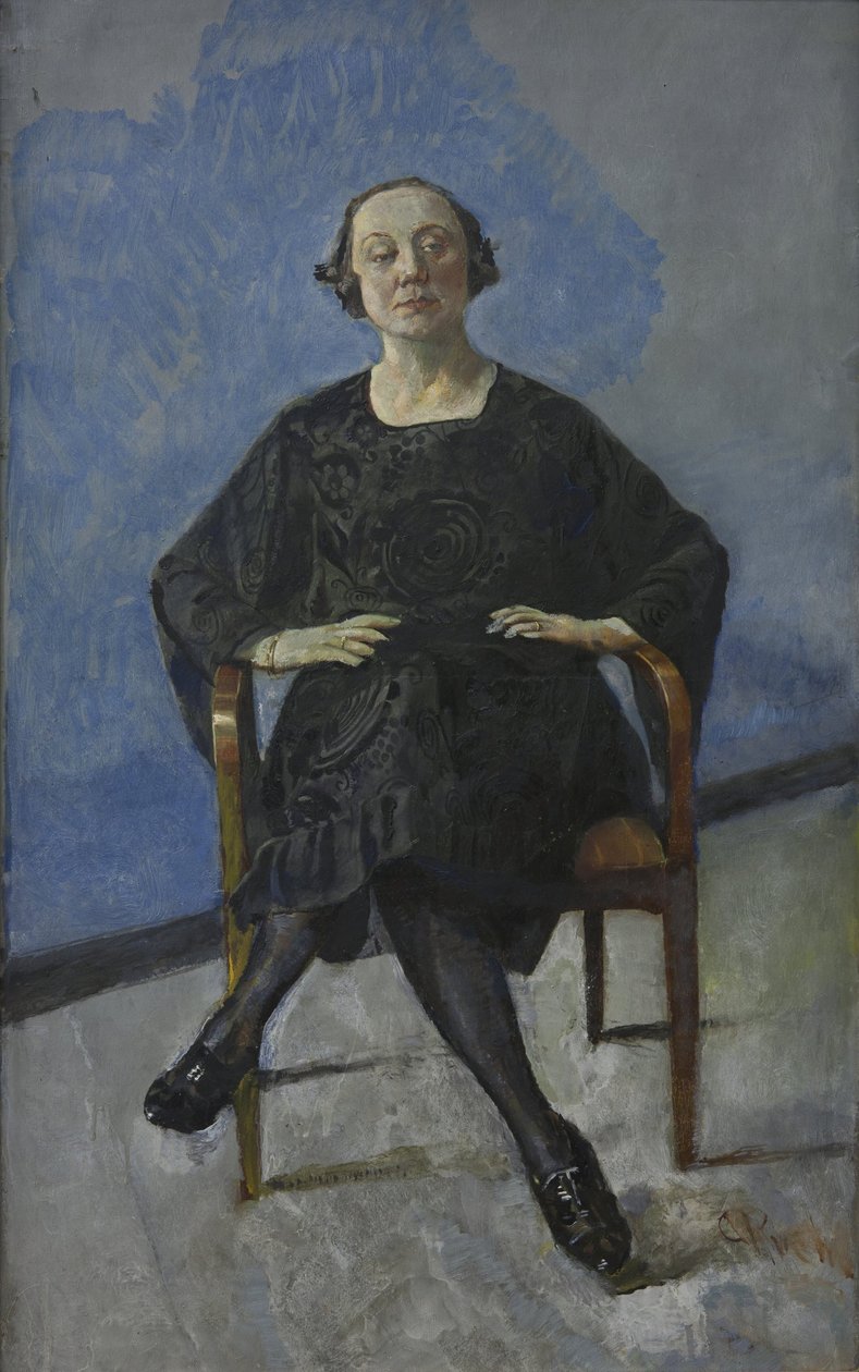 Naima Wifstrand, skådespelerskan av Christian Krohg