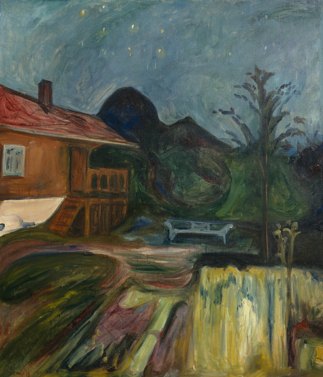 Sommar i Aasgaardstrand (målning) av Christian Krohg