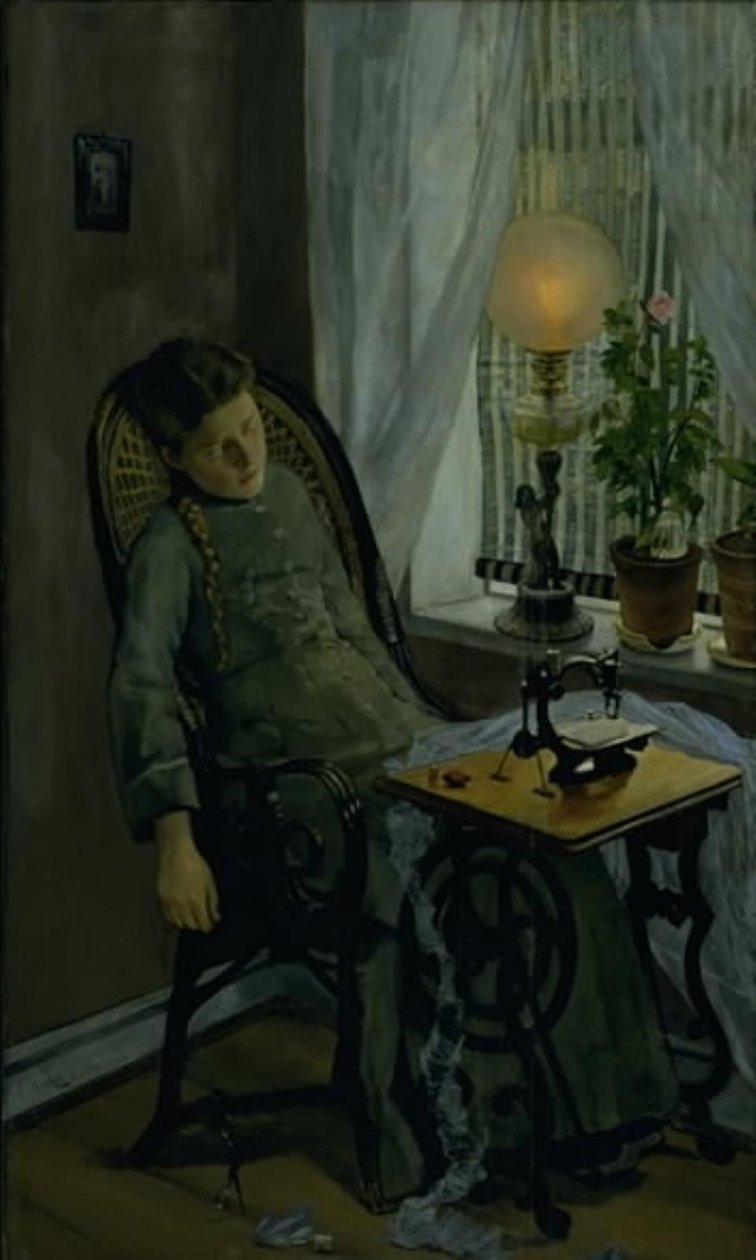 Sömmerskan av Christian Krohg