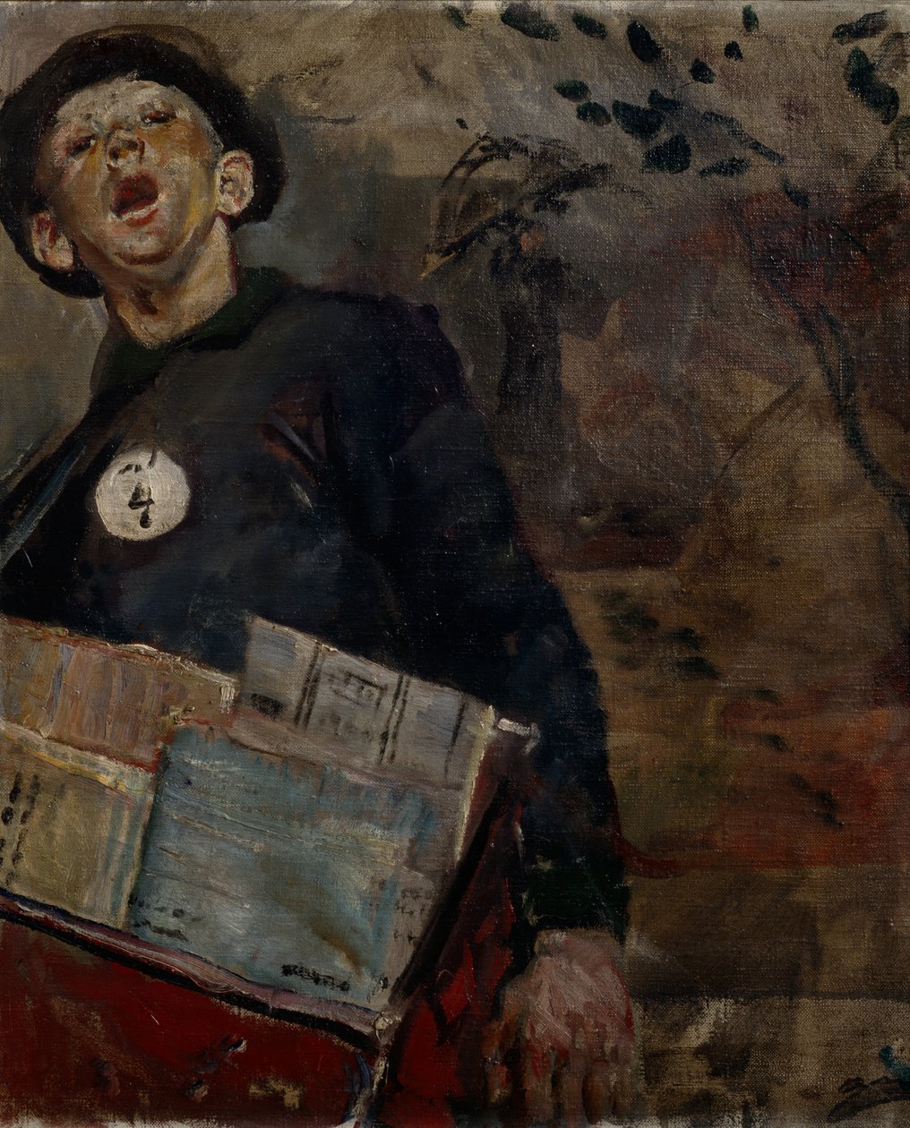 Tidningspojken av Christian Krohg