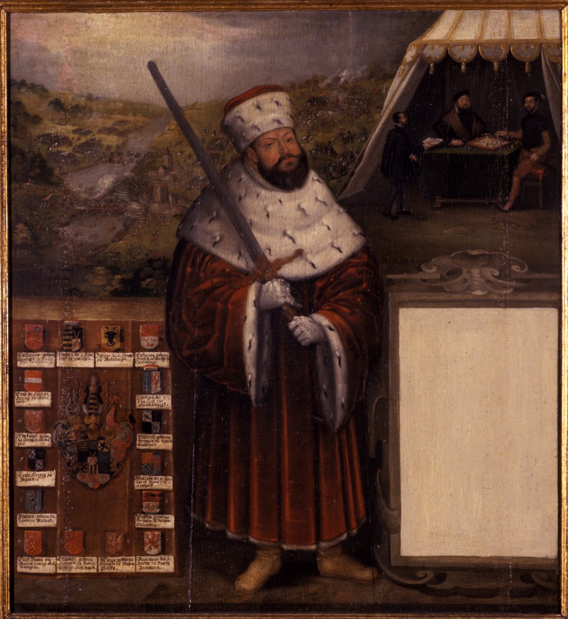 Johann Friedrich av Sachsen, ca 1650 av Christian Richter