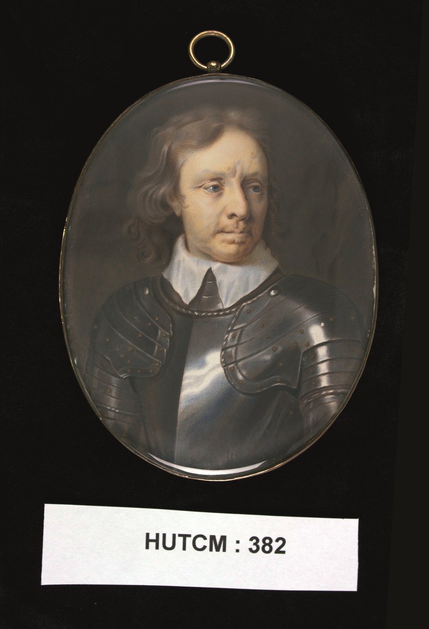 Oliver Cromwell, ca 1698-30 (akvarell) av Christian Richter