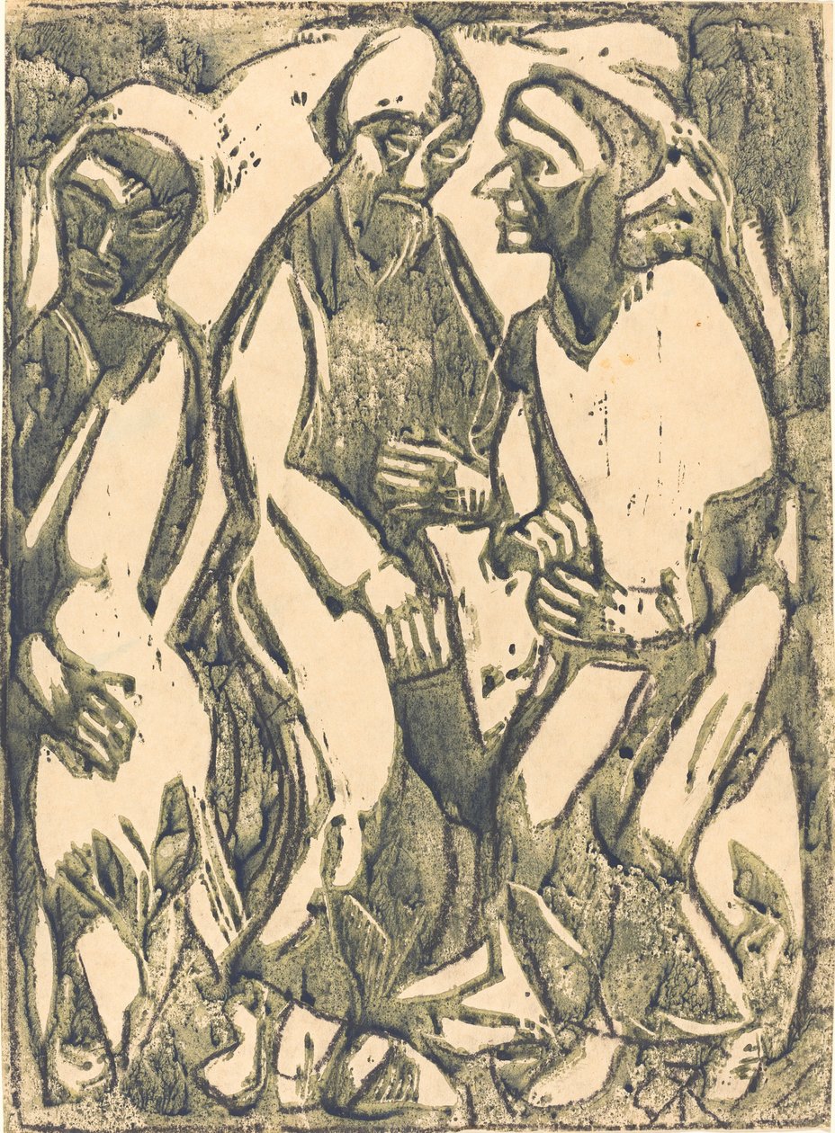 Överläggningsråd, 1913. av Christian Rohlfs