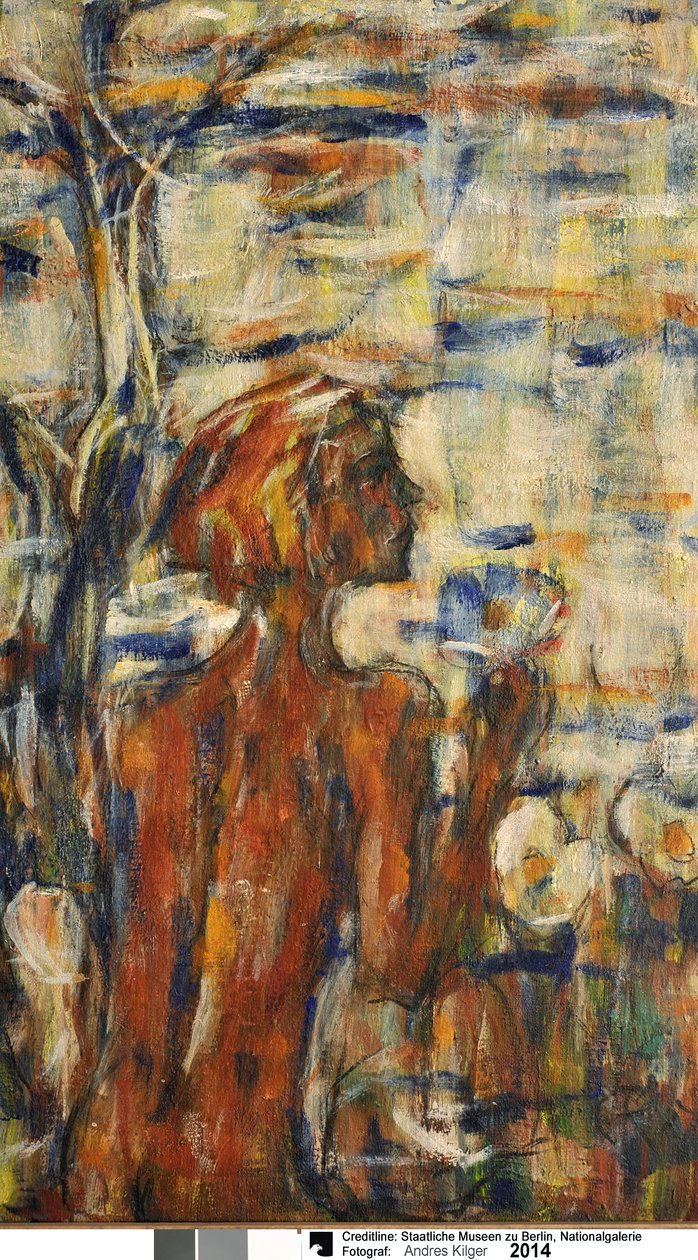Kind in Blüten av Christian Rohlfs