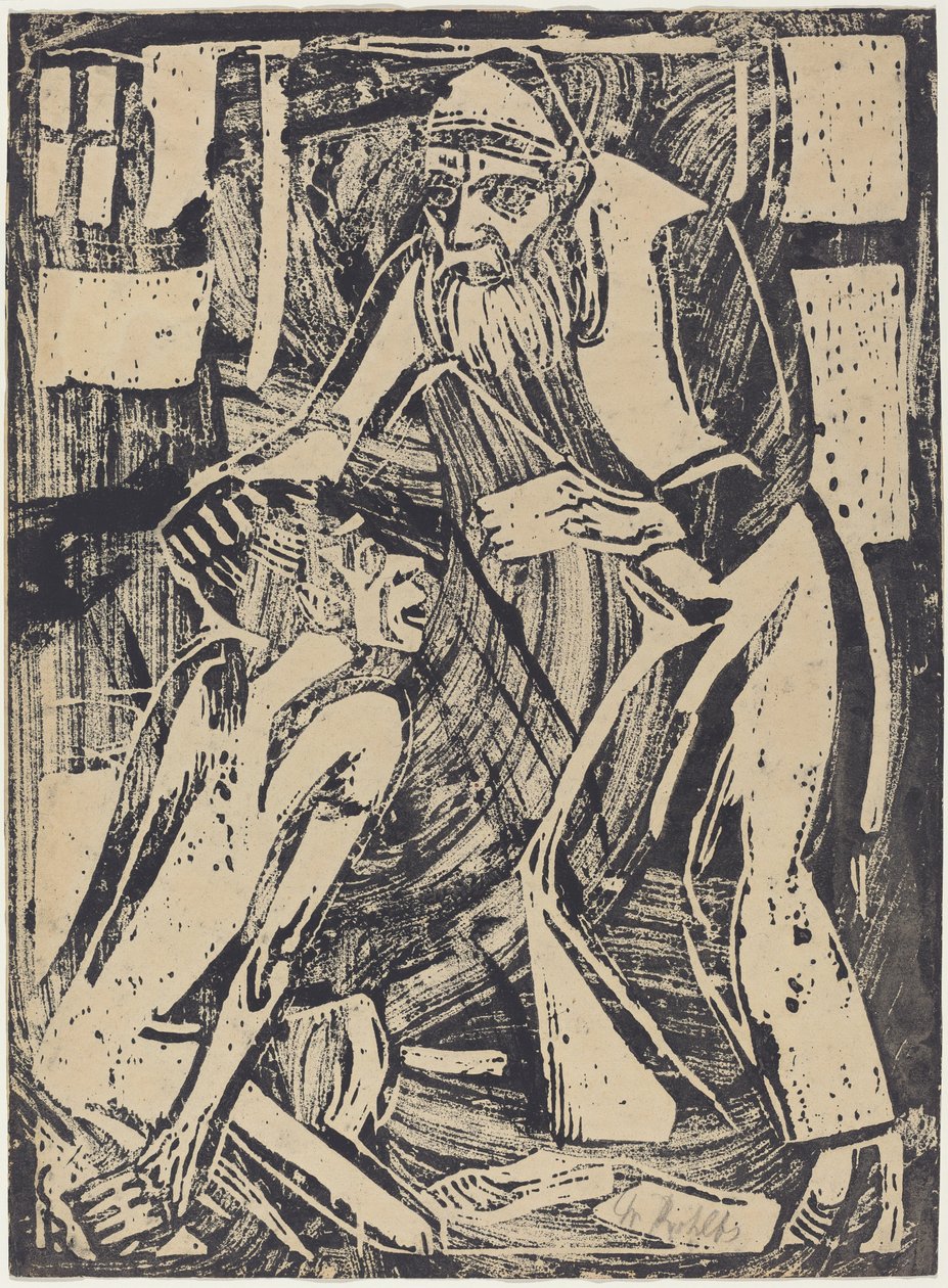 Den förlorade sonens återkomst, 1916. av Christian Rohlfs